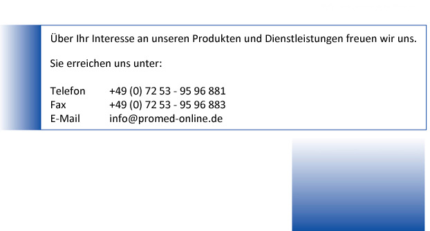 Wir sind für Sie da